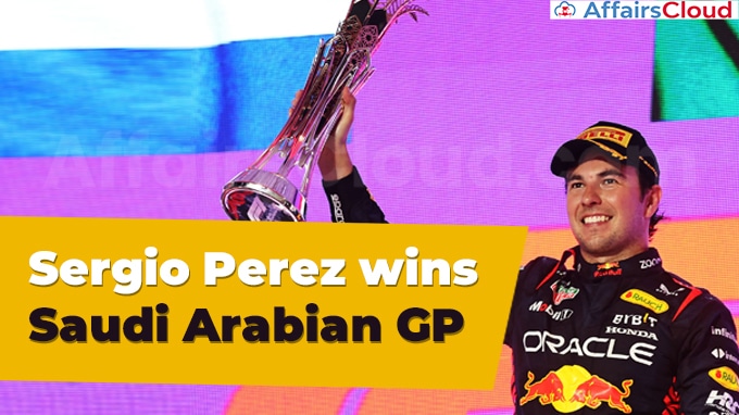Sergio Perez wins Saudi Arabian GP
