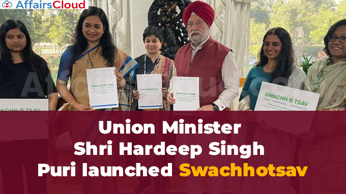 Union Minister Shri Hardeep Singh