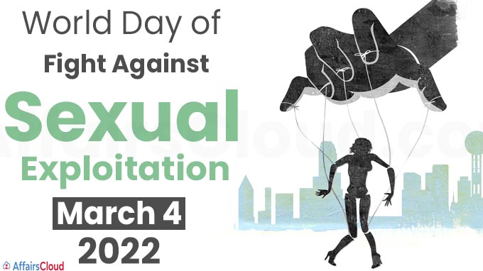 World Day of Fight Against Sexual Exploitation - March 4 2023