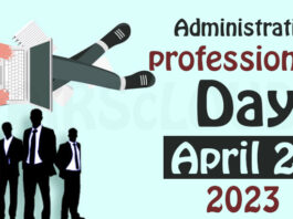 Administrative professionals Day - April 26 2023