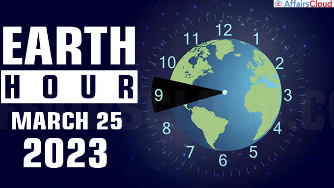 Earth Hour March 25 2023 