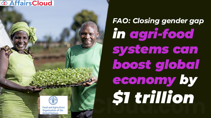 FAO Closing gender gap in agri-food systems