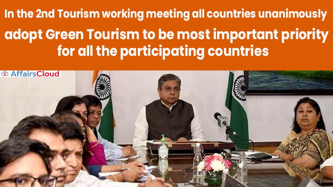 In the 2nd Tourism working meeting all countries unanimously adopt Green Tourism
