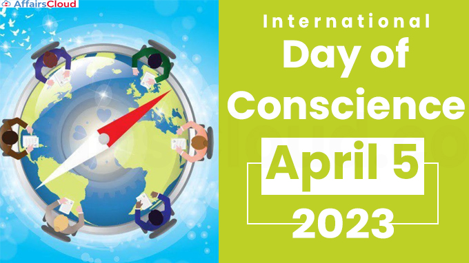 International Day of Conscience - April 5 2023