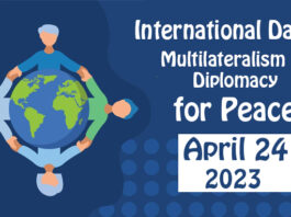 International Day of Multilateralism and Diplomacy for Peace - April 24 2023