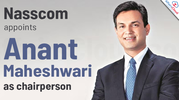 Nasscom appoints Anant Maheshwari as chairperson