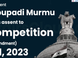 President Droupadi Murmu gives assent to Competition (Amendment) Bill, 2023