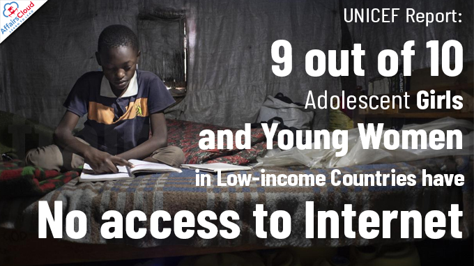 UNICEF Report 9 out of 10 Adolescent Girls and Young Women