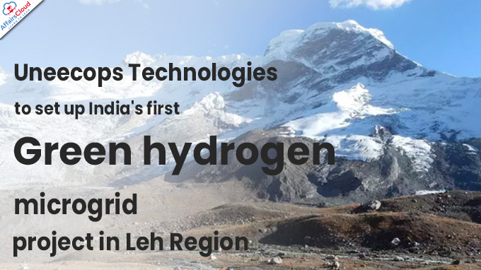 Uneecops Technologies to set up India's first green hydrogen