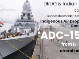 DRDO & Indian Navy conduct successful maiden test trial