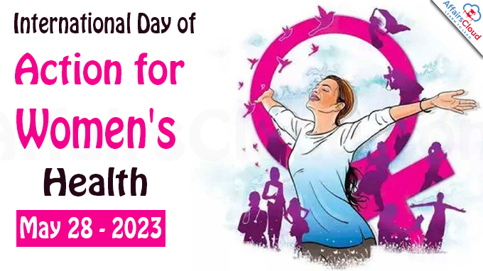 International Day of Action for Women's Health - May 28 2023