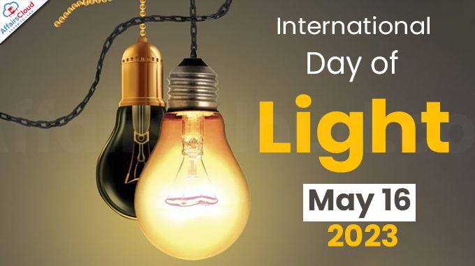 International Day of Light - May 16 2023