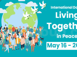International Day of Living Together in Peace - May 16 2023