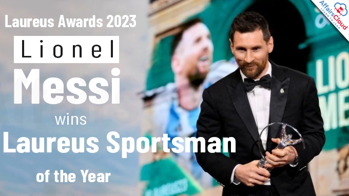 Laureus Awards 2023 Lionel Messi wins Laureus Sportsman of the Year