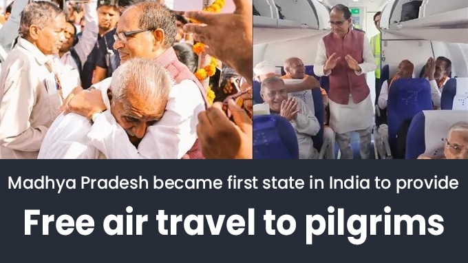 MP becomes first state in country to provide free air travel to pilgrims