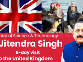 Ministry of Science & Technology on a 6-day visit to the United Kingdom