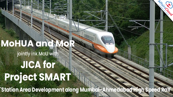 MoHUA and MoR jointly ink MoU with JICA for Project SMART