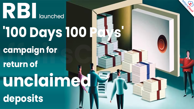 RBI launches '100 Days 100 Pays' campaign