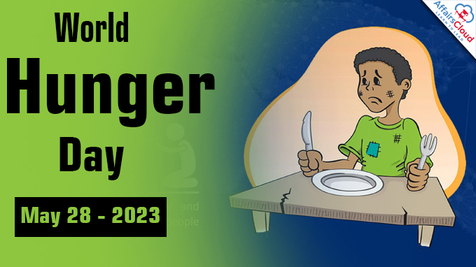 World Hunger Day - May 28 2023