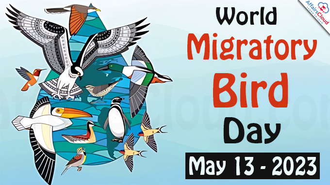 World Migratory Bird Day - May 13 2023