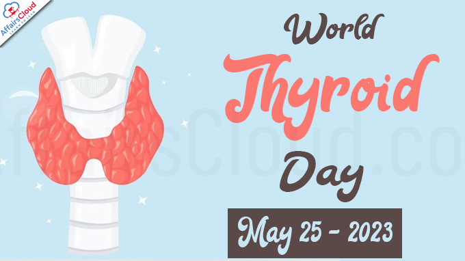World Thyroid Day - May 25 2023