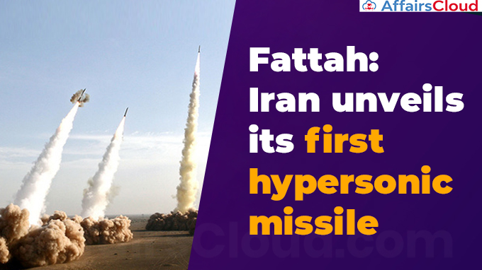 Fattah Iran unveils its first