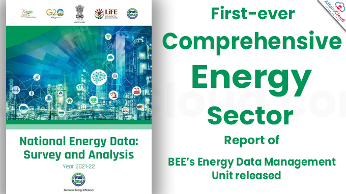 First-ever Comprehensive Energy Sector Report of BEE’s Energy Data Management Unit released