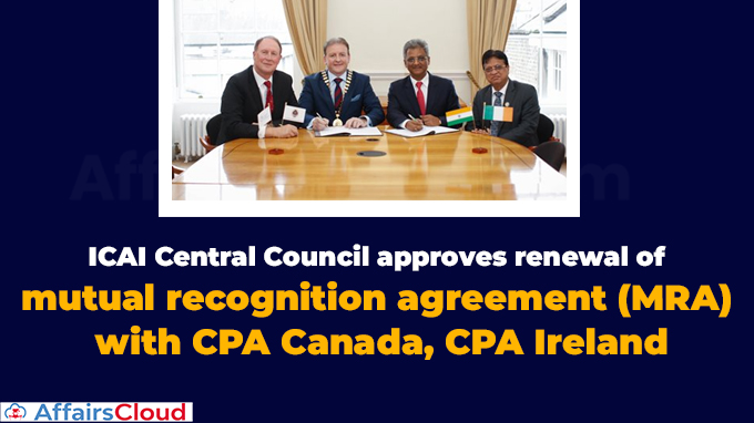 ICAI Central Council approves