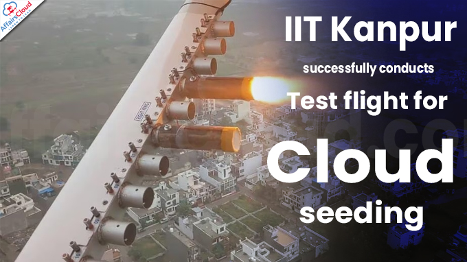 IIT Kanpur successfully conducts test flight for cloud seeding