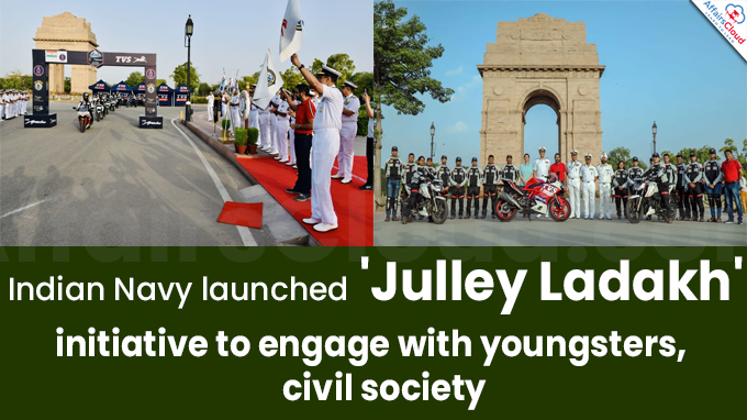 Indian Navy launches 'Julley Ladakh' initiative to engage with youngsters, civil society