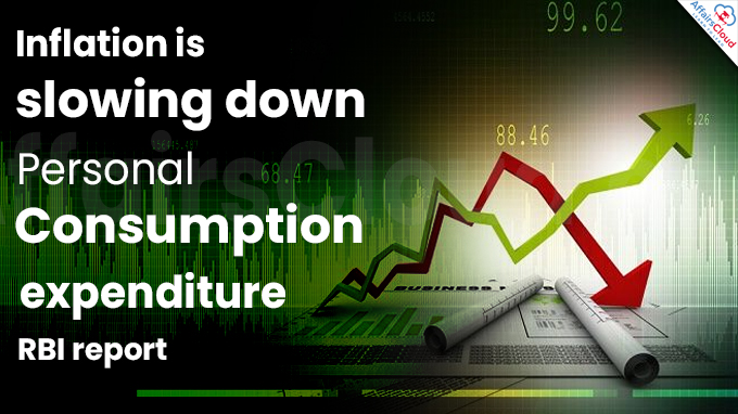 Inflation is slowing down personal consumption expenditure