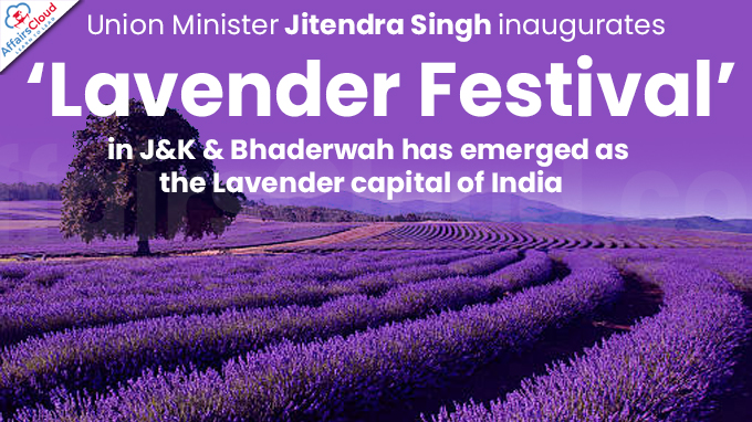 Jitendra Singh inaugurates ‘Lavender Festival’