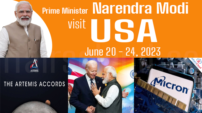 modi us visit 2023 upsc