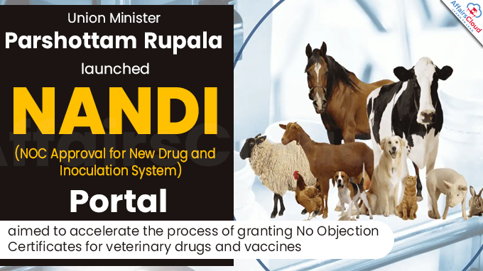 Shri Parshottam Rupala launched NANDI Portal
