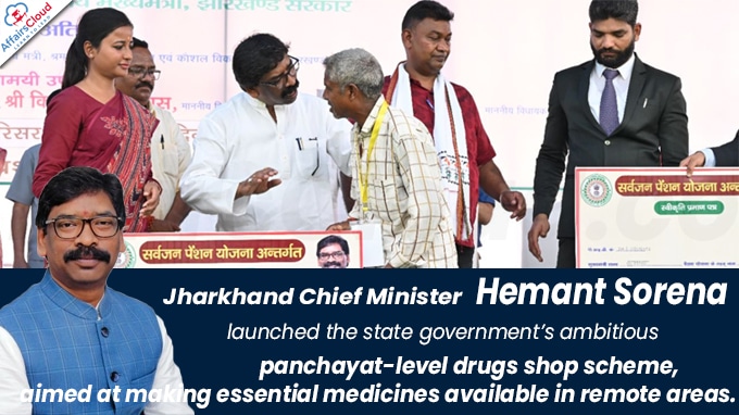 Soren Launches J'khand Govt's Key Panchayat-Level Medicine Scheme