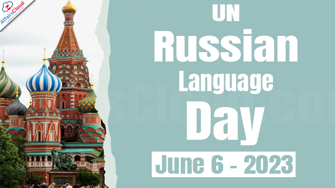 UN Russian Language Day - June 6 2023