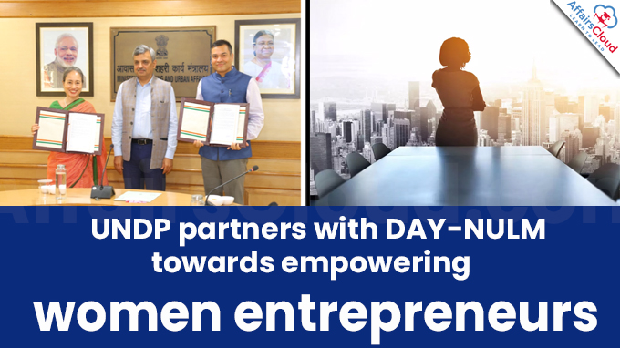 UNDP partners with DAY-NULM towards empowering women entrepreneurs