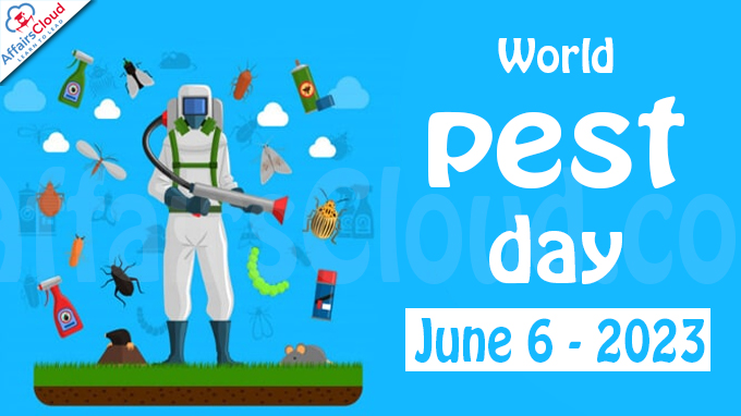 world pest day - june 6 2023