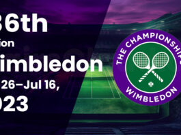 136th Edition Wimbledon Jun 26–Jul 16, 2023