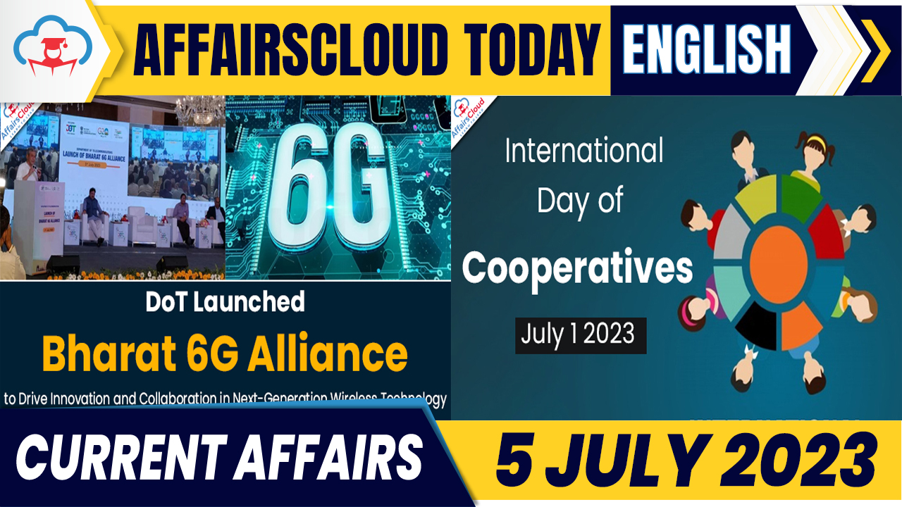 Current Affairs 5 July 2023 English