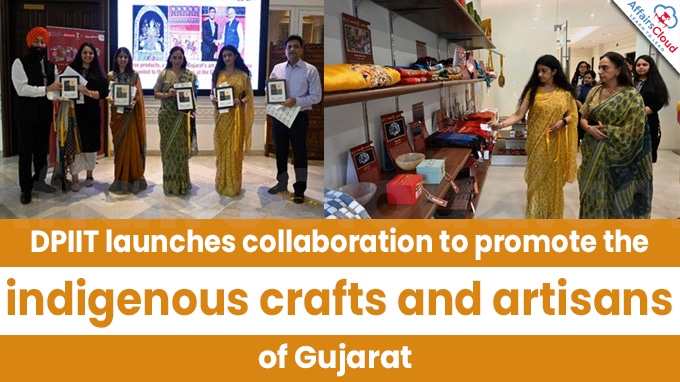 DPIIT launches collaboration to promote the indigenous crafts and artisans of Gujarat