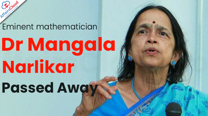 Eminent mathematician Dr Mangala Narlikar dies at 80
