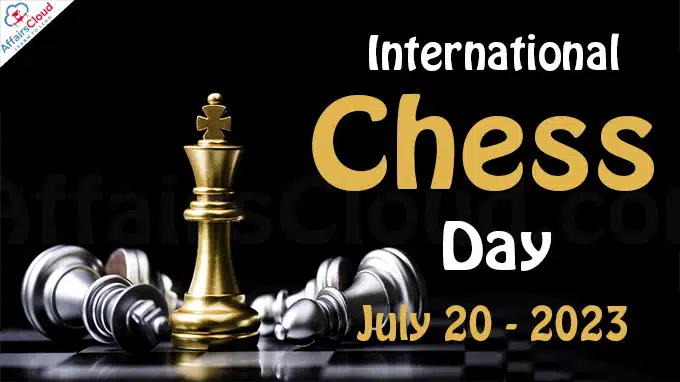 INTERNATIONAL CHESS DAY - July 20, 2024 - National Today