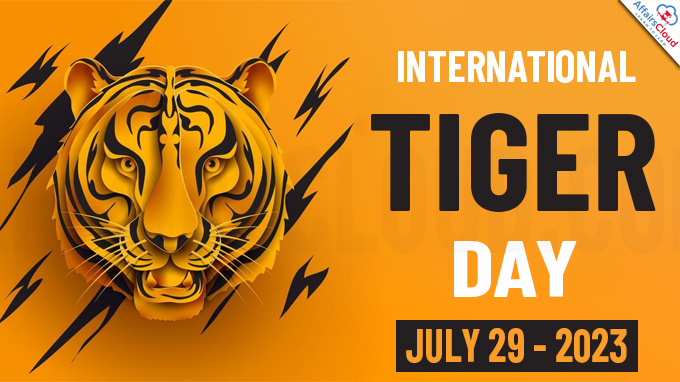 International Tiger Day - July 29 2023