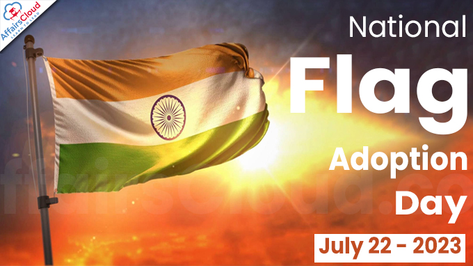 National Flag Adoption Day - July 22 2023