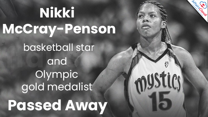 Nikki McCray-Penson, basketball star and Olympic gold medalist, dies at age 51