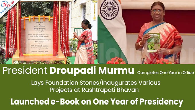 President Murmu Completes One Year in Office