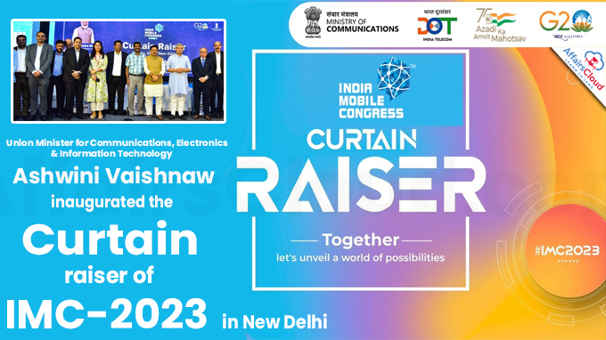Union Minister Ashwini Vaishnaw inaugurated the curtain raiser of IMC-2023 in New Delhi