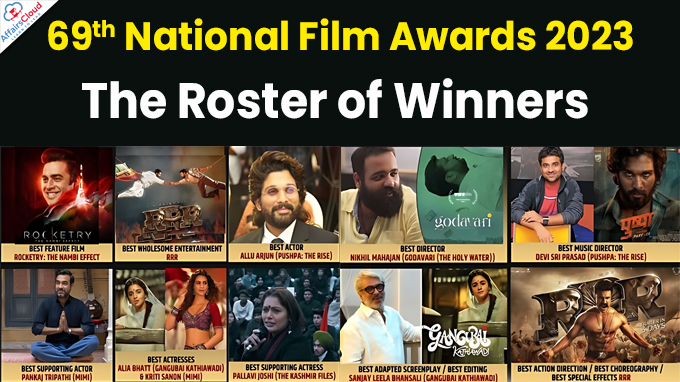 69th National Film Awards winners