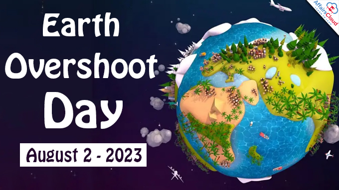 Earth Overshoot Day - August 2 2023